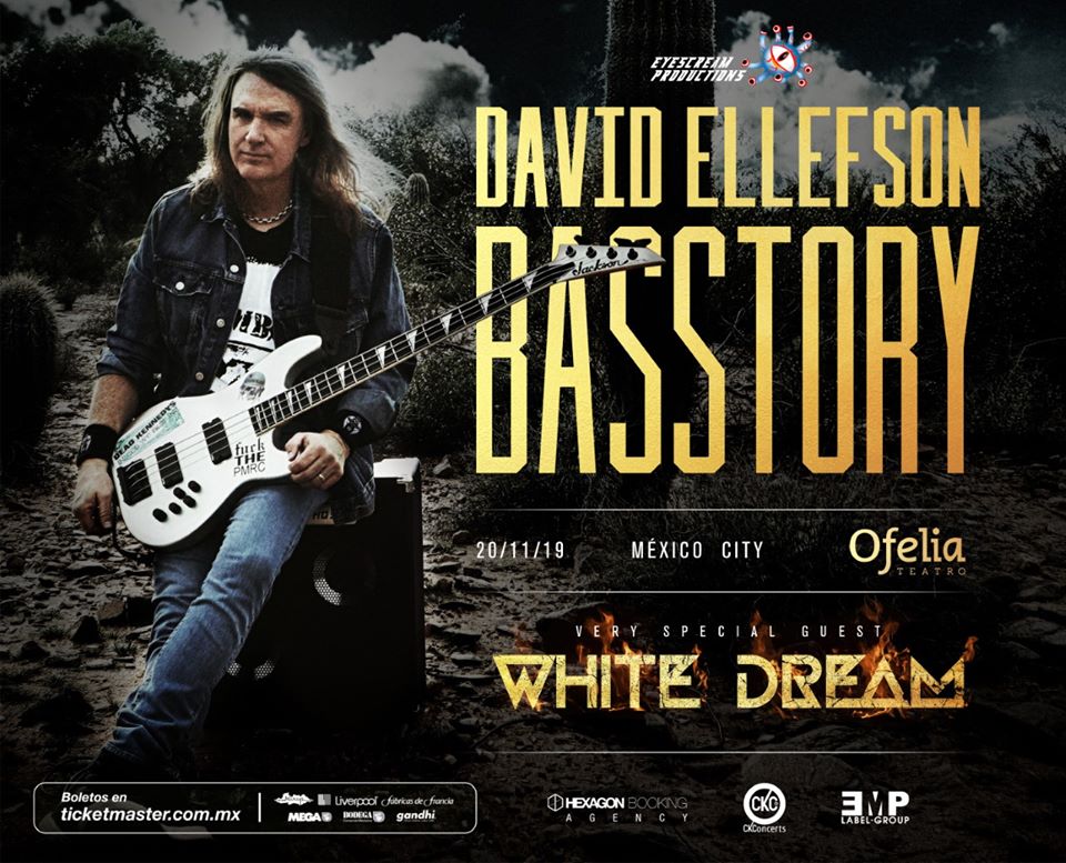 David Ellefson Basstory Clínica-Concierto • Teatro Ofelia • CDMX