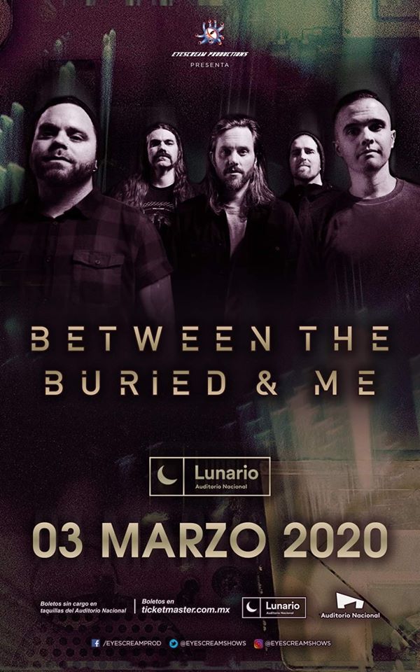 Between The Buried and Me • Lunario • Mexico City