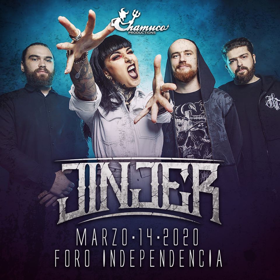 Jinjer • Foro Independencia • Gdl