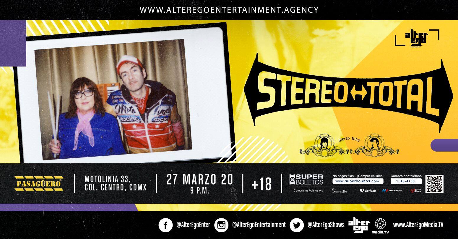 Stereo Total • Pasagüero • CDMX