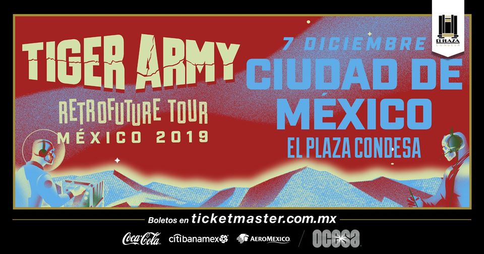 Tiger Army • El Plaza • CDMX