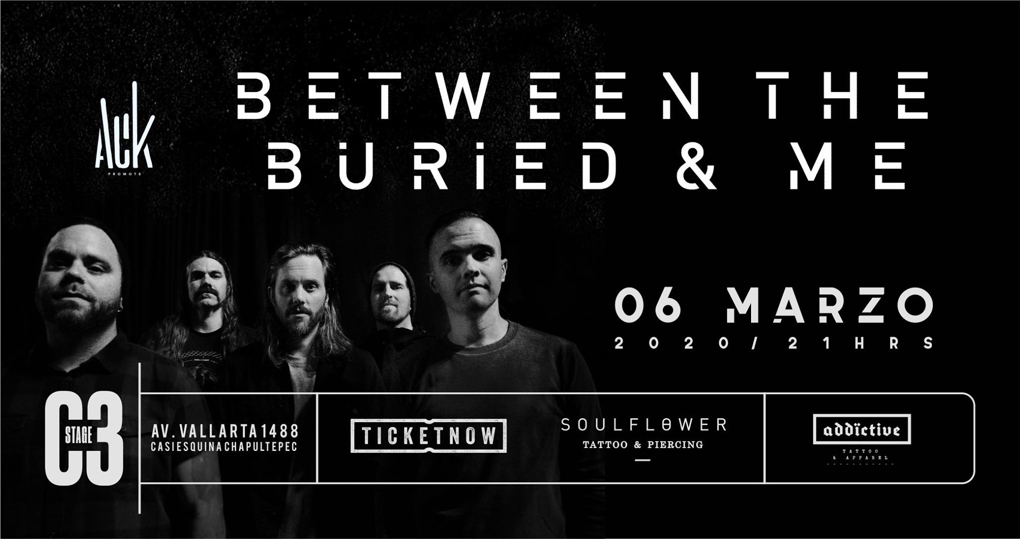 Between the Buried and Me • C3 Stage • GDL