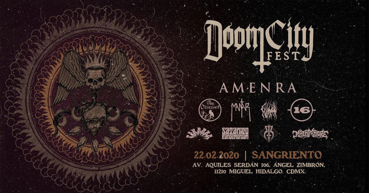 Doom City Fest en Sangriento • CDMX